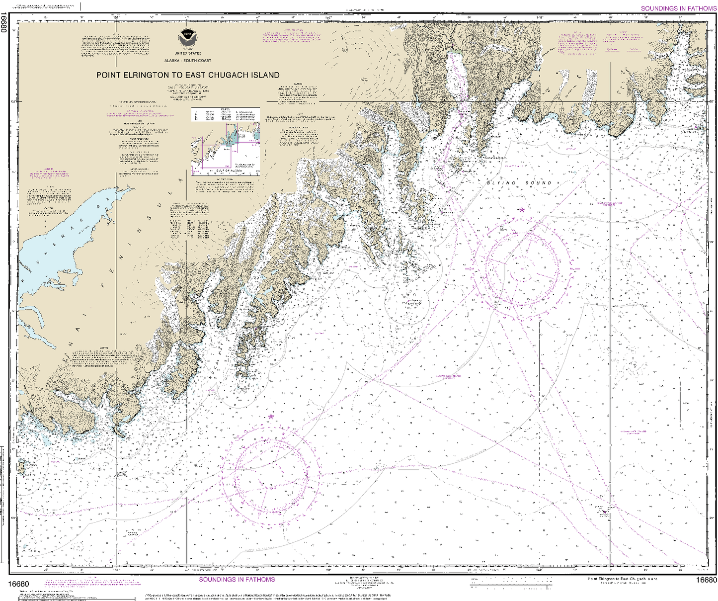 Point Elrington to East Chugach Island - 16680