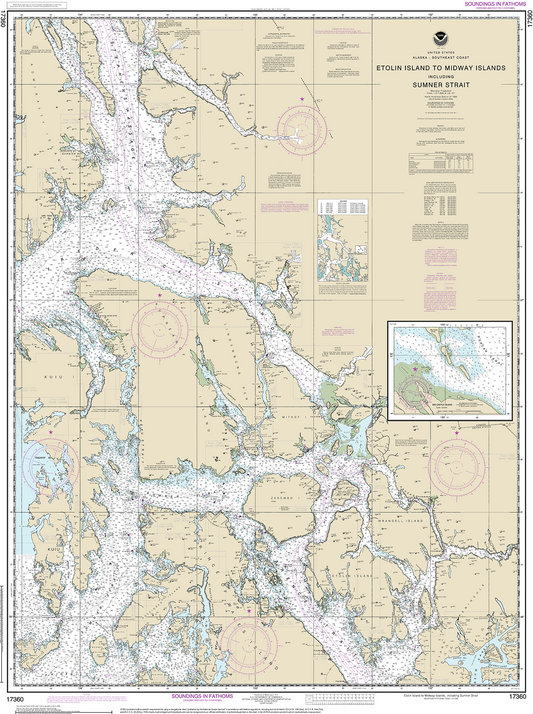 Etolin Island to Midway Islands and Summer Strait - 17360