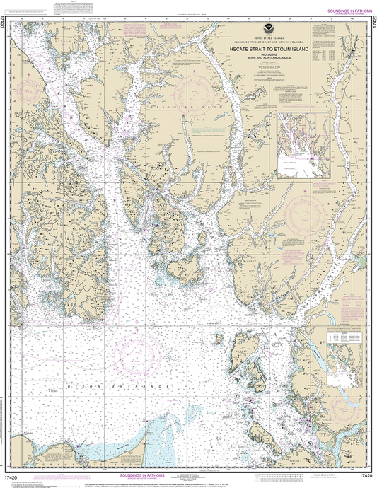 Hecate Strait to Etolin Island - 17420