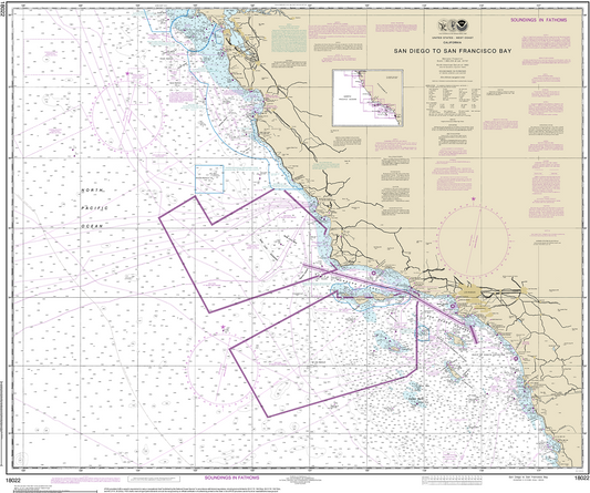 San Diego to San Francisco Bay - 18022