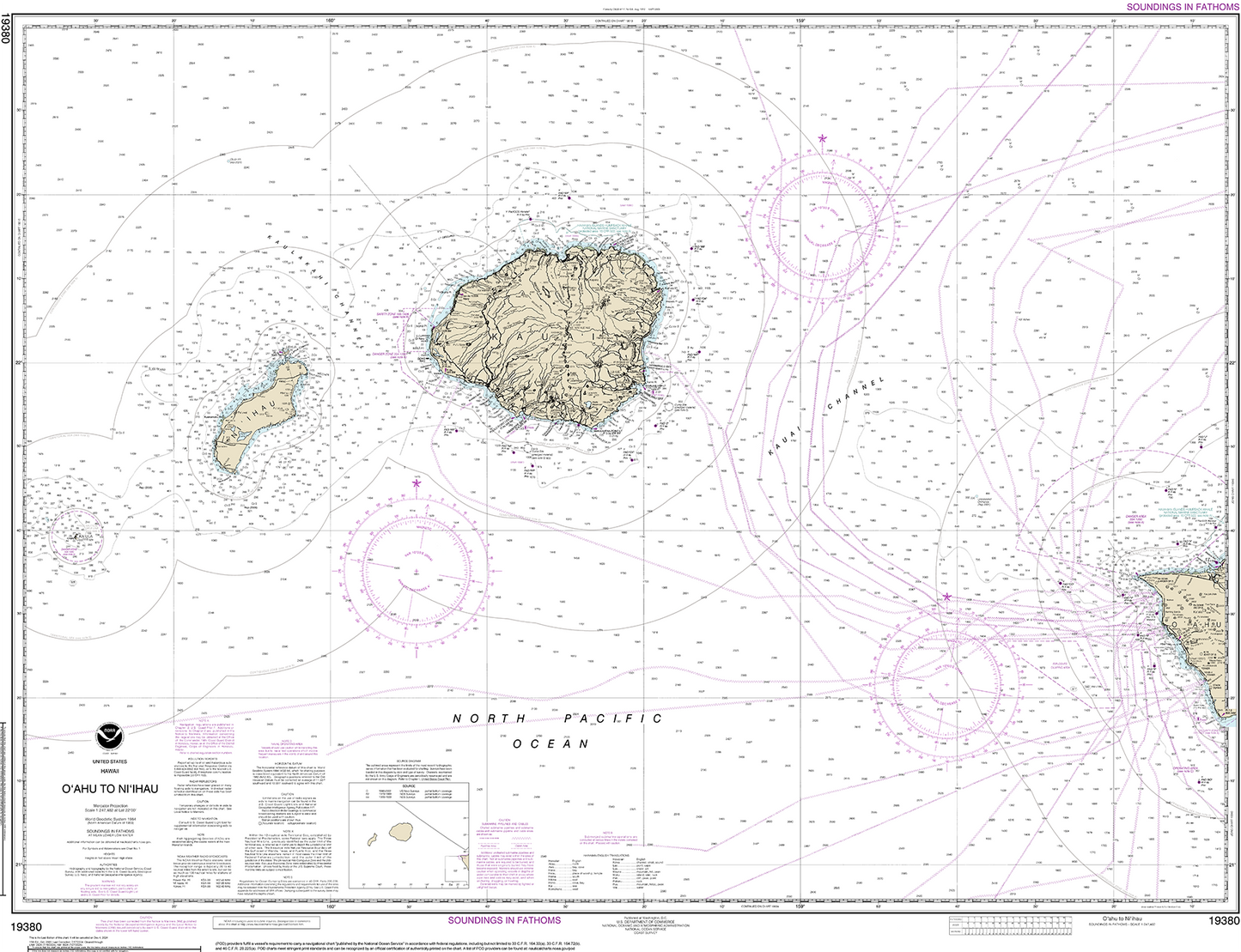 Oahu to Nihau - 19380