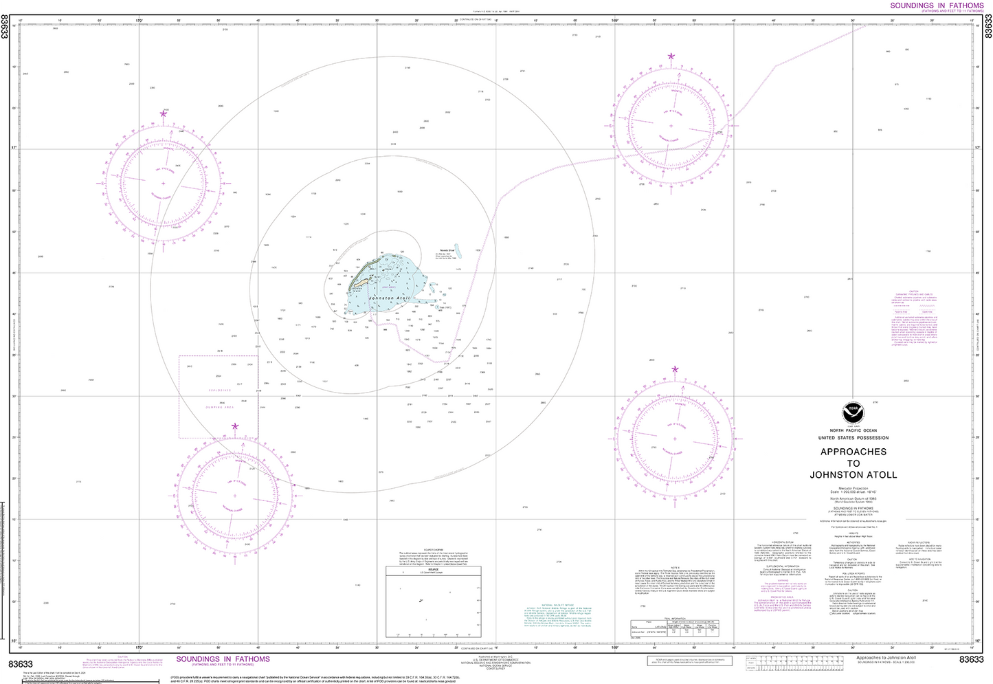 Approaches to Johnston Atoll - 83633