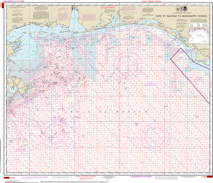 Cape of Saint George to Mississippi Passes - 1115A