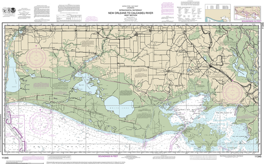 New Orleans to Valcasieu River West - 11345