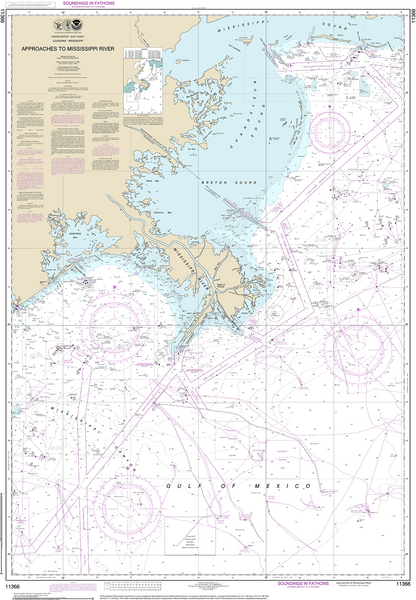 Approaches to Mississippi River - 11366