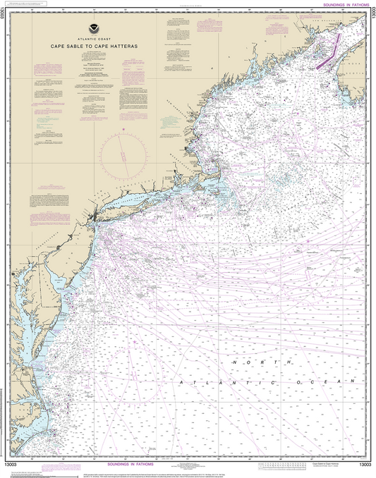 Cape Sable to Cape Hatteras - 13003