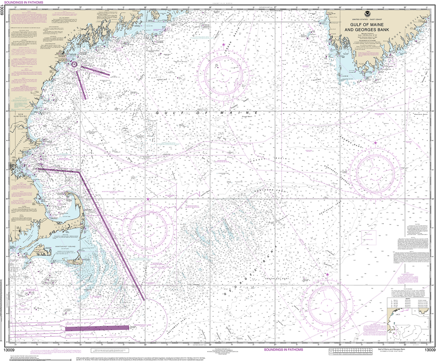 Gulf of Maine and Georges Banks - 13009