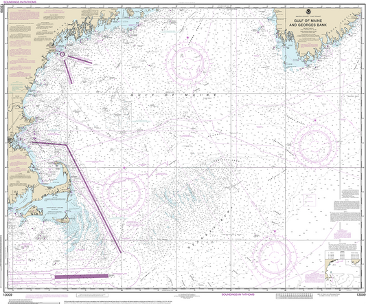 Gulf of Maine and Georges Banks - 13009