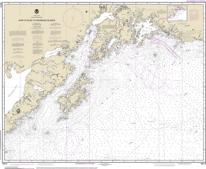 Cape of Saint Elias to Shumagin Islands - 16013