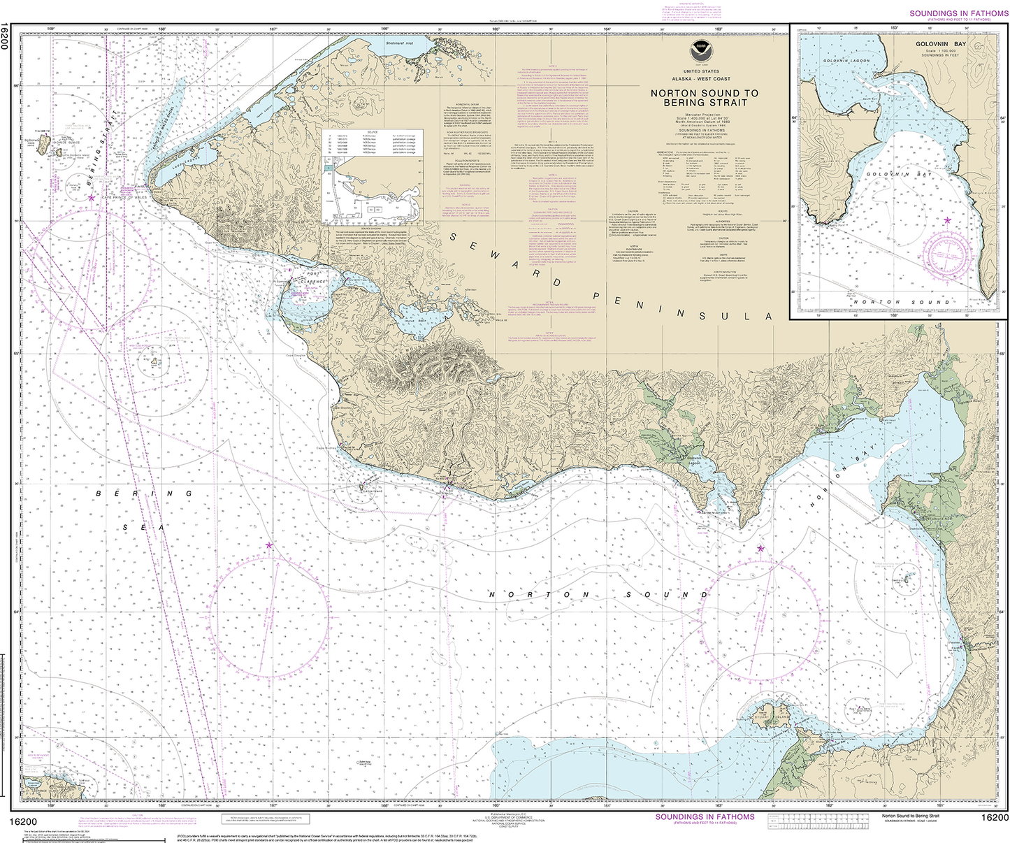 Norton Sound to Bering Sea - 16200