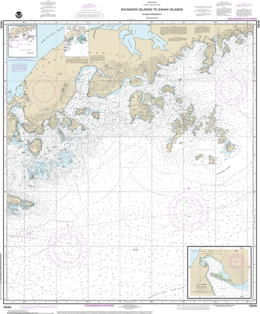 Shumagin Islands to Sanaa Islands - 16540