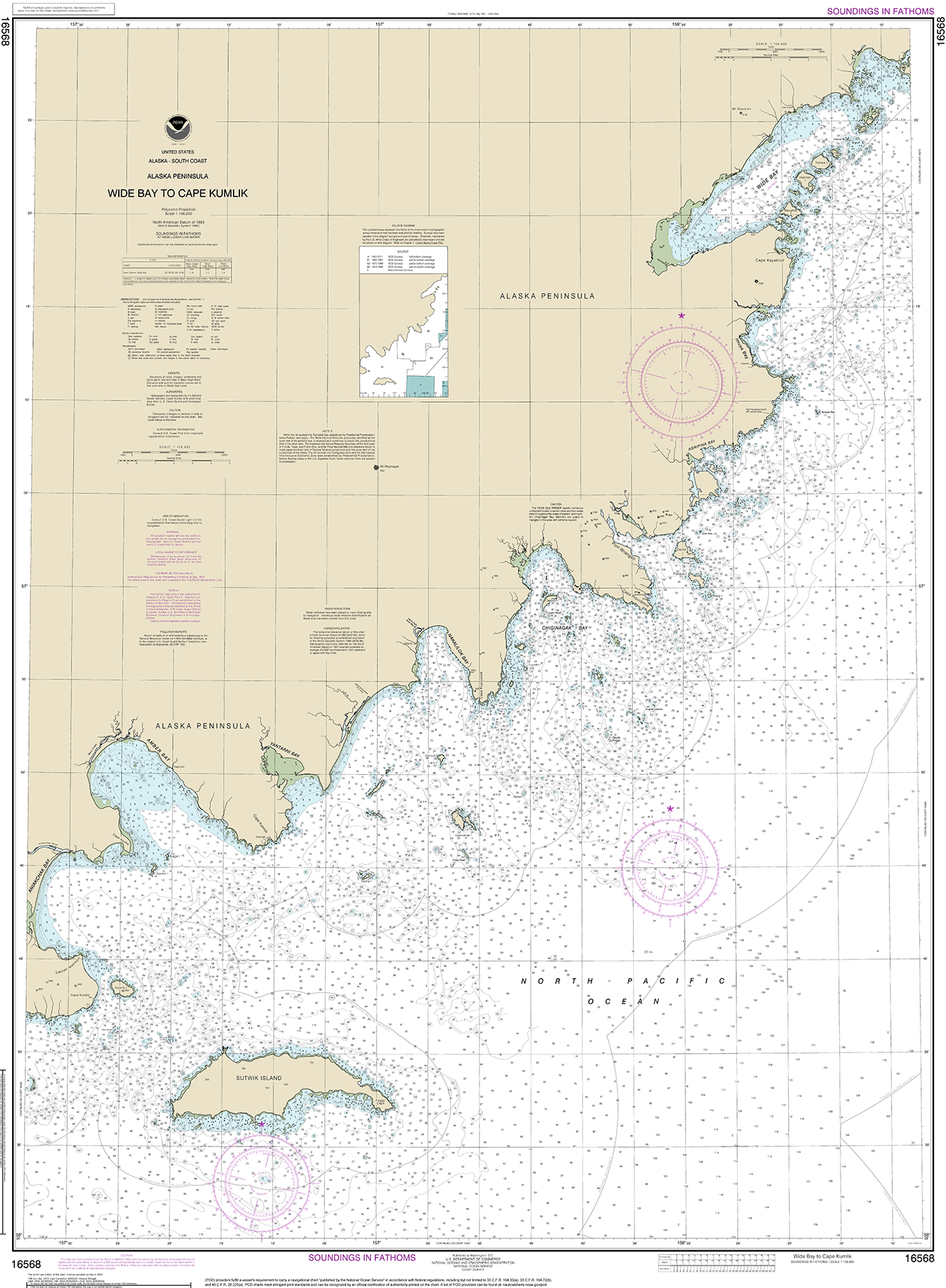 Wide Bay to Cape Kumlik - 16568