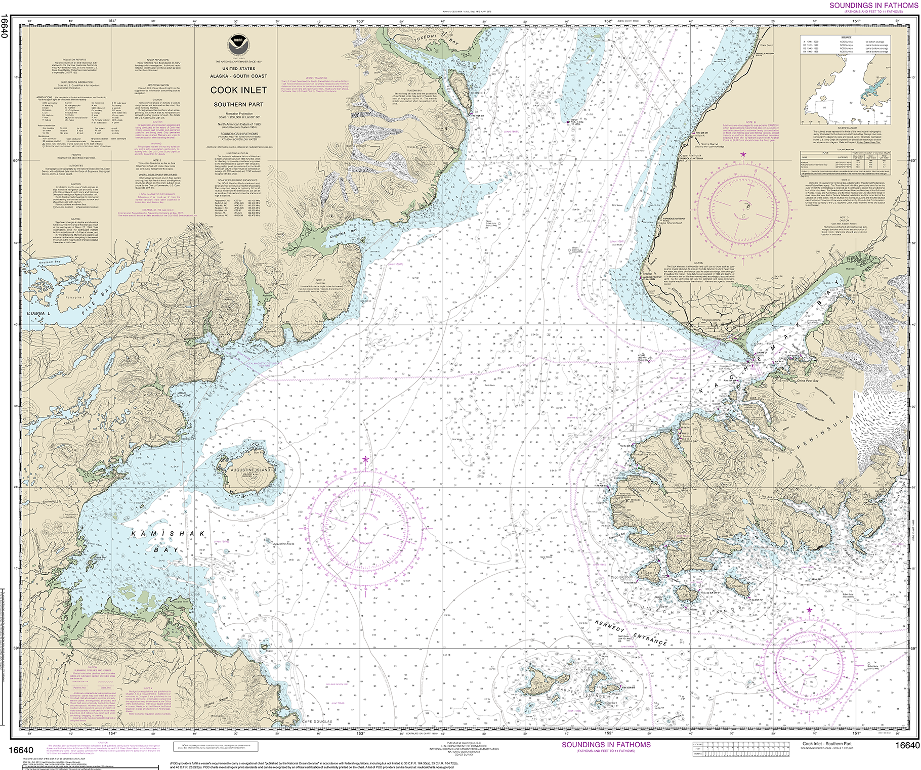 Cook Inlet Drive Cook Inlet - 16640 – Indestructible Maps