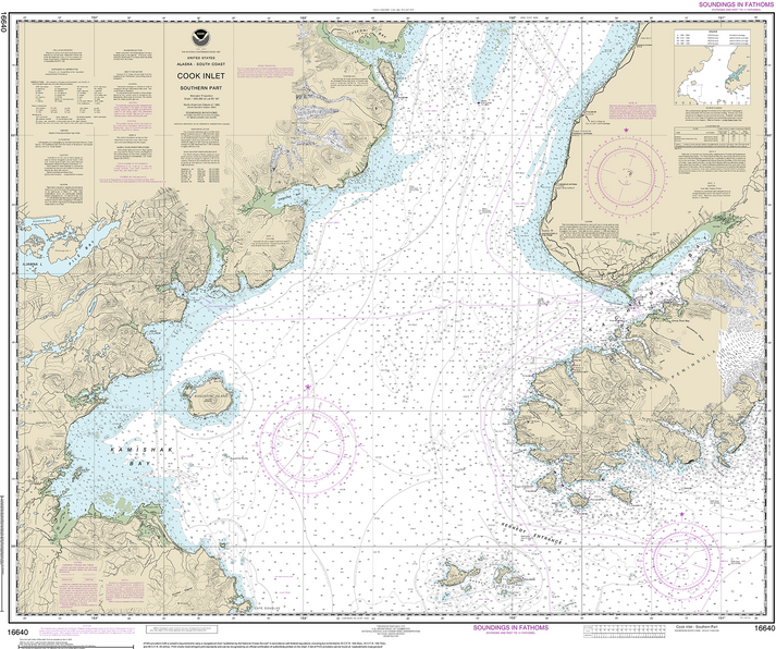 Cook Inlet - 16640 – Indestructible Maps
