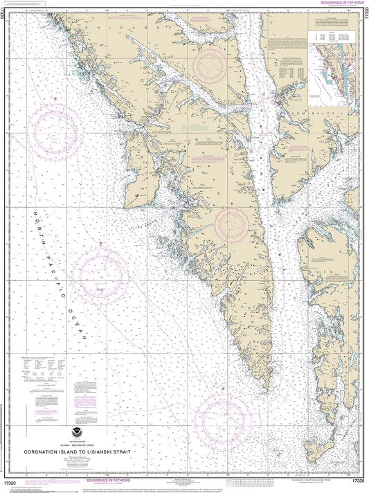 Coronation Island to Lisianski Strait - 17320