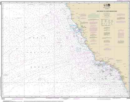 San Diego to Cape Mendocino - 18020