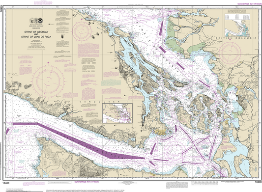 Strait of Georgia and Strait of Juan De Fuca - 18400