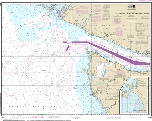 Destruction Island to Amphitrite Point - 18480