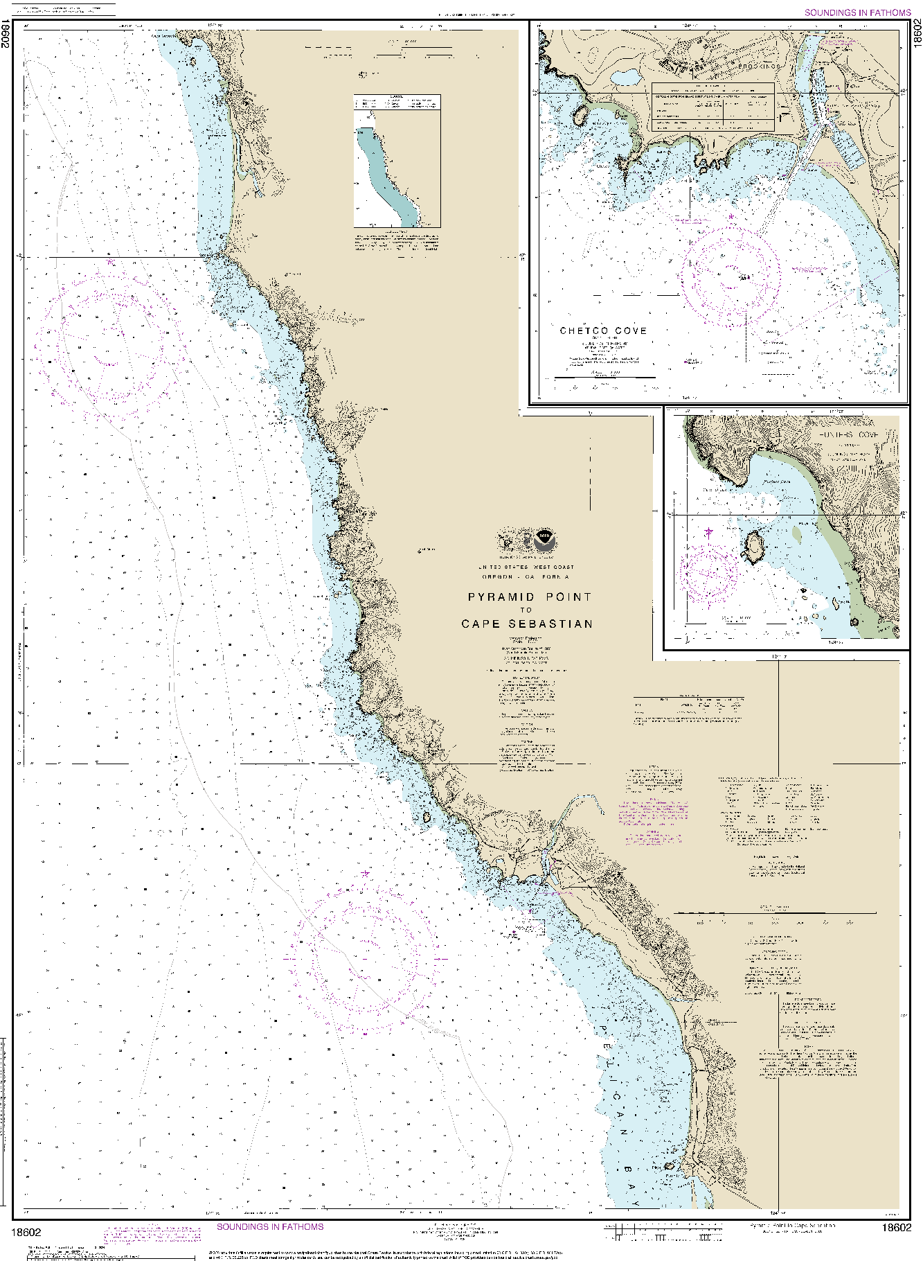 Pyramid Point to Cape Sebastian - 18602