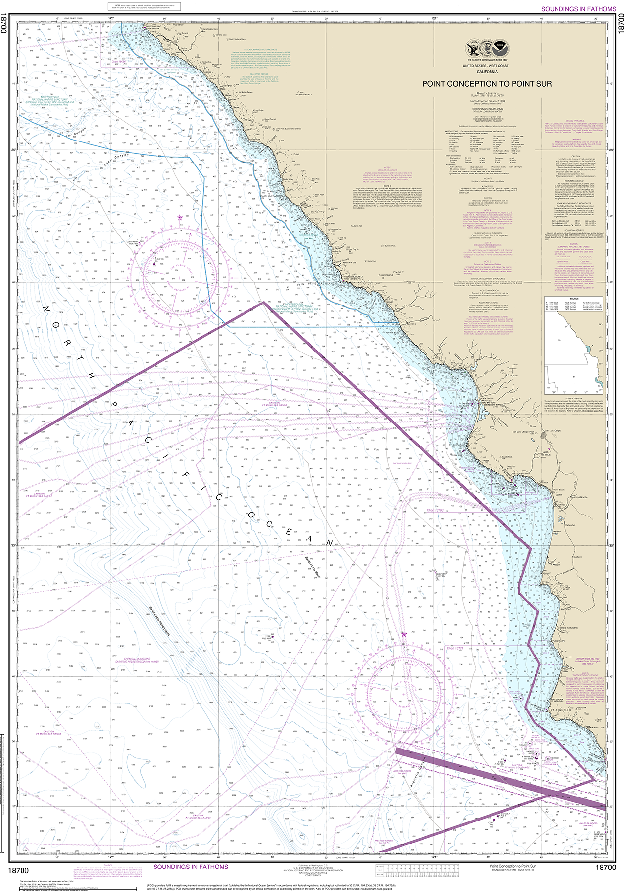 Point Conception to Point Sure - 18700