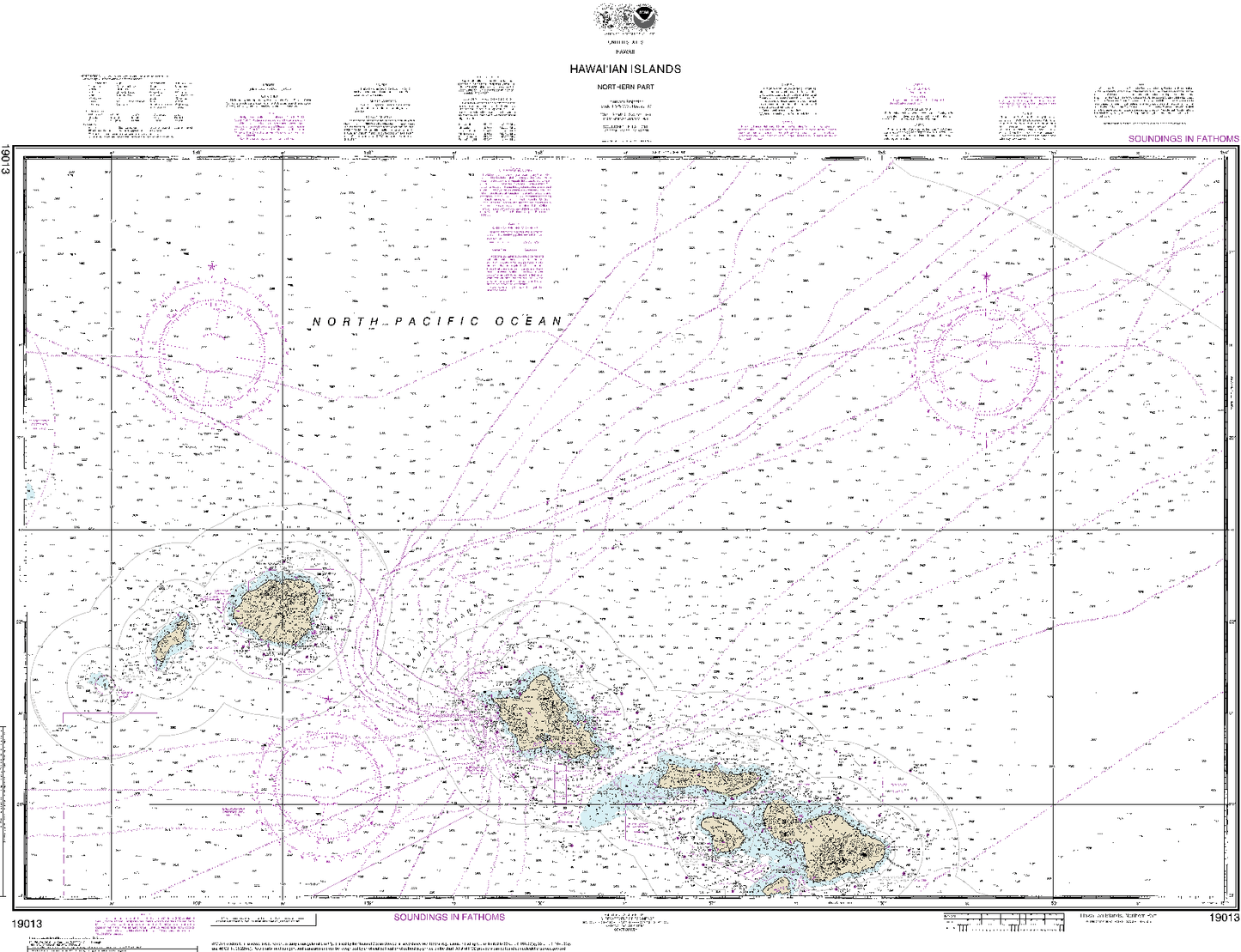 Hawaiian Islands Northern Part - 19013