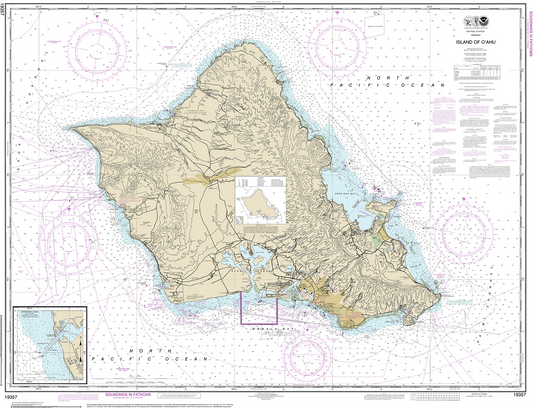 Island of Oahu - 19357