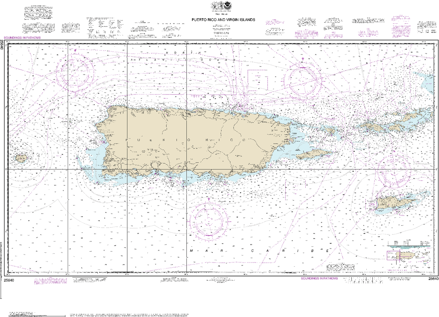 Puerto Rico and Virgin Islands - 25640