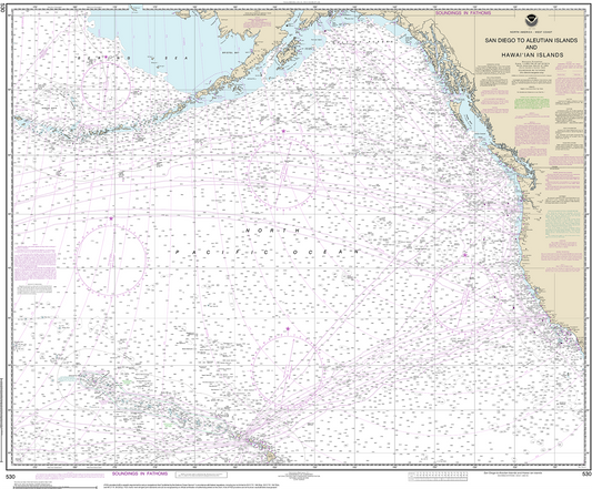 San Diego to Aleutian Islands and Hawaii - 530