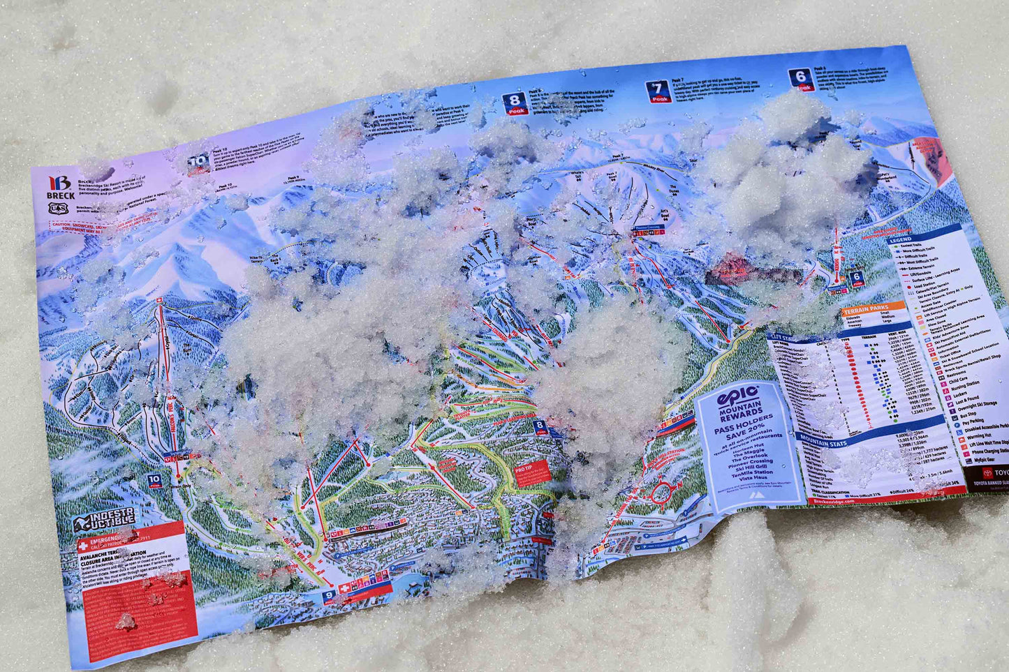 Whistler Blackcomb Ski Map