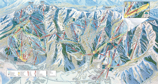 Park City Ski Map