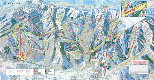 Park City Ski Map